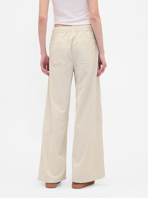 Image number 4 showing, Mid Rise Corduroy Baggy Pants
