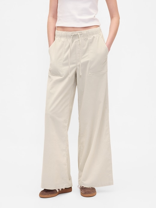 Image number 2 showing, Mid Rise Corduroy Baggy Pants
