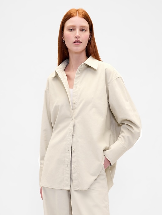 Image number 1 showing, Corduroy Big Shirt