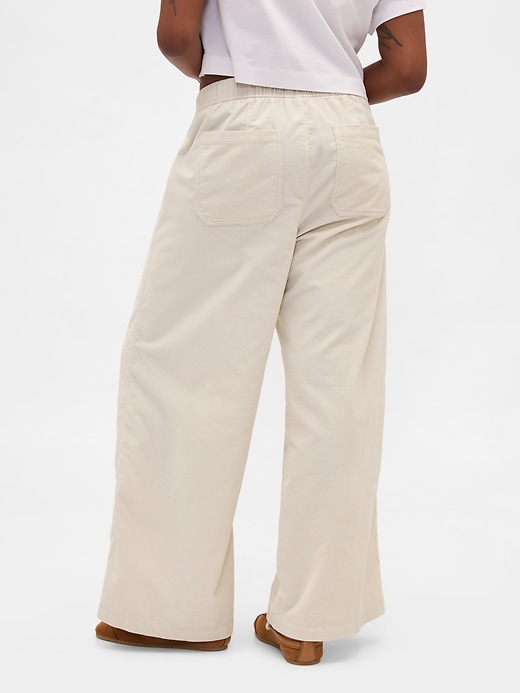 Image number 6 showing, Mid Rise Corduroy Baggy Pants