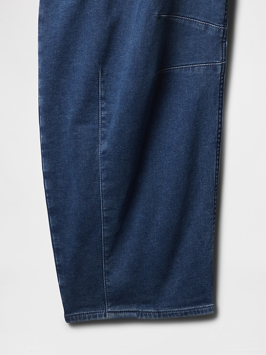 Image number 8 showing, High Rise Knit Horseshoe Jeans