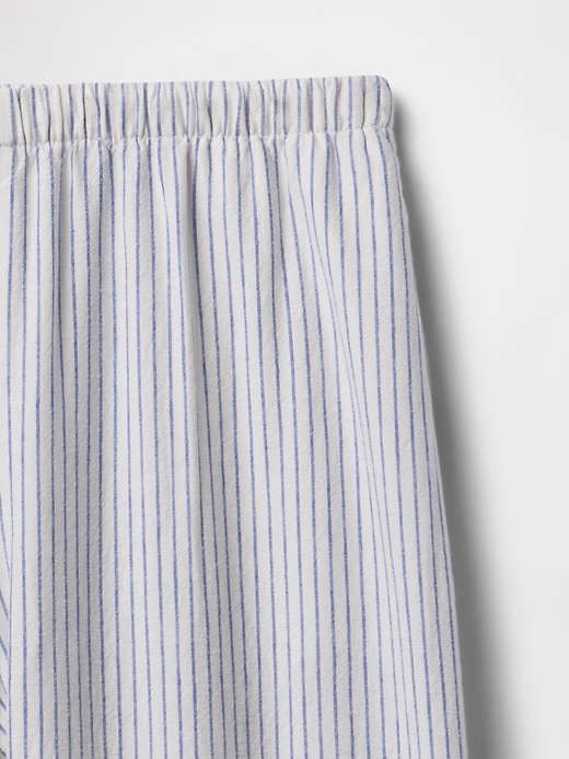 Image number 8 showing, Linen-Blend Easy Wide-Hem Pants