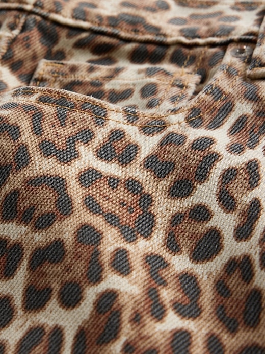 Image number 8 showing, Mid Rise UltraSoft Leopard Baggy Jeans