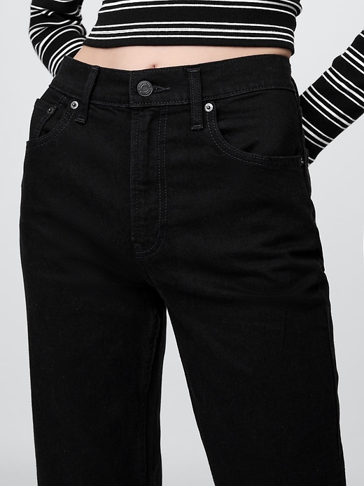 Image number 8 showing, High Rise Cheeky Straight Jeans
