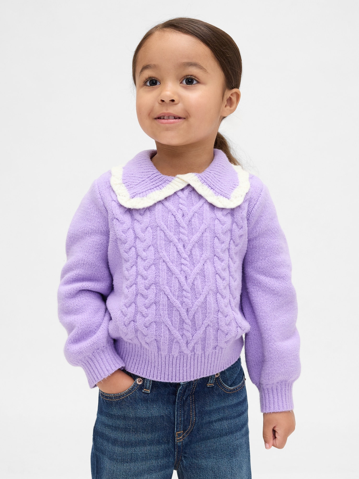 Baby & Toddler CashSoft Collared Sweater