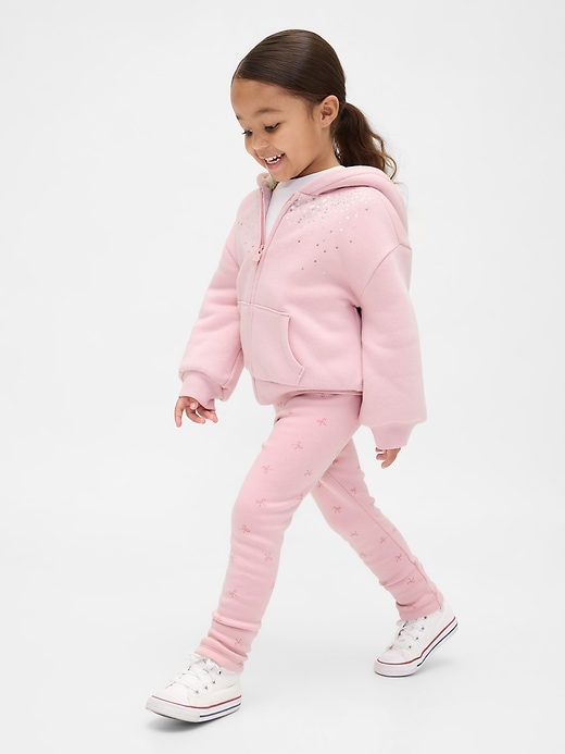 Image number 1 showing, Baby & Toddler Cozy-Lined Leggings