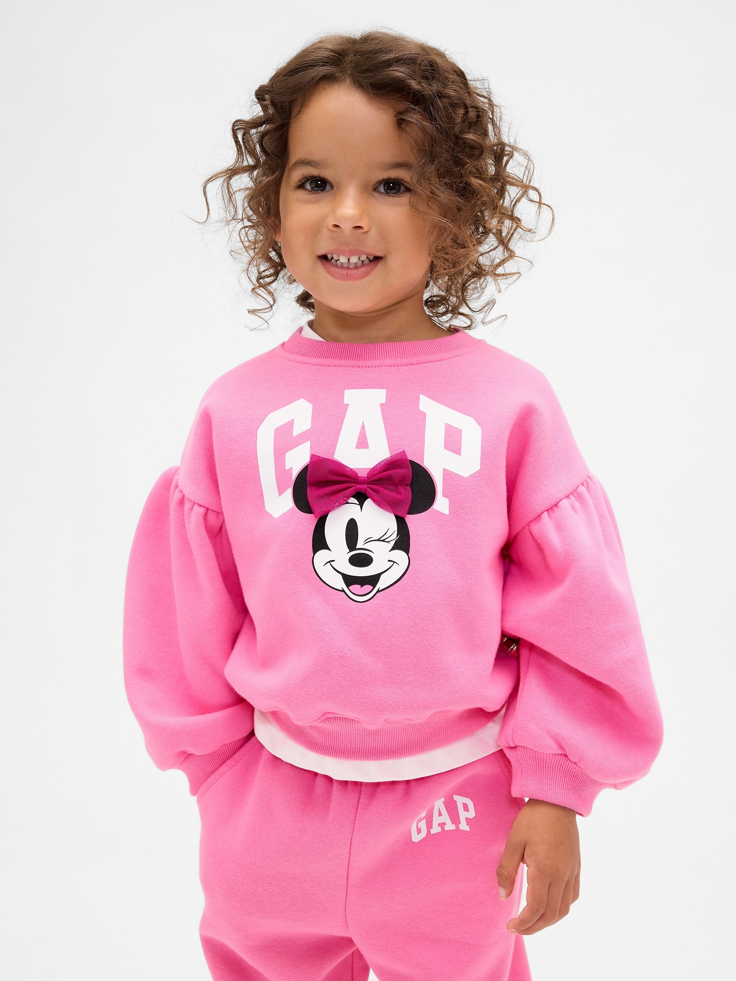 Gap × Disney Baby & Toddler VintageSoft Logo Bubble Sweatshirt