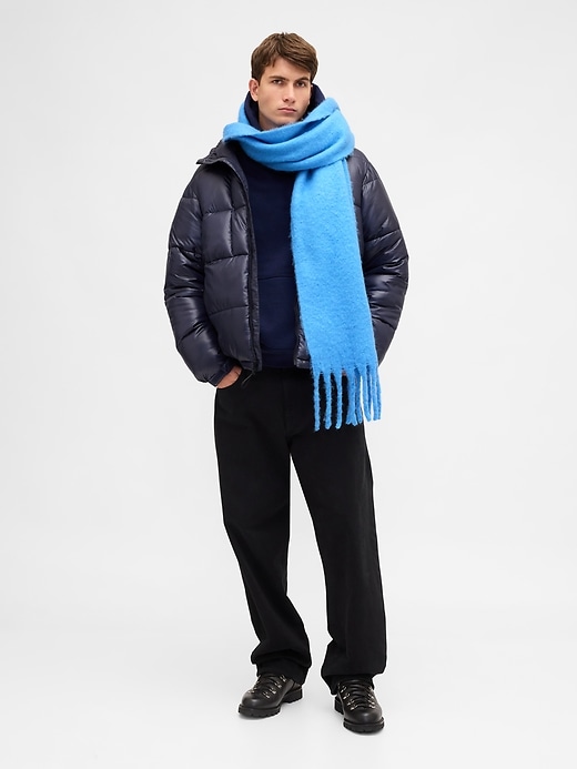 Image number 3 showing, Brushed Fringe Scarf