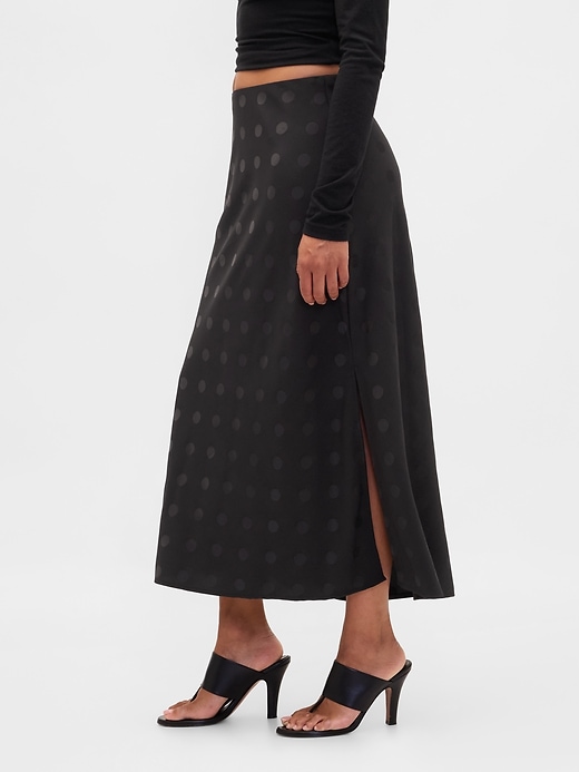 Image number 3 showing, Maxi Slip Skirt