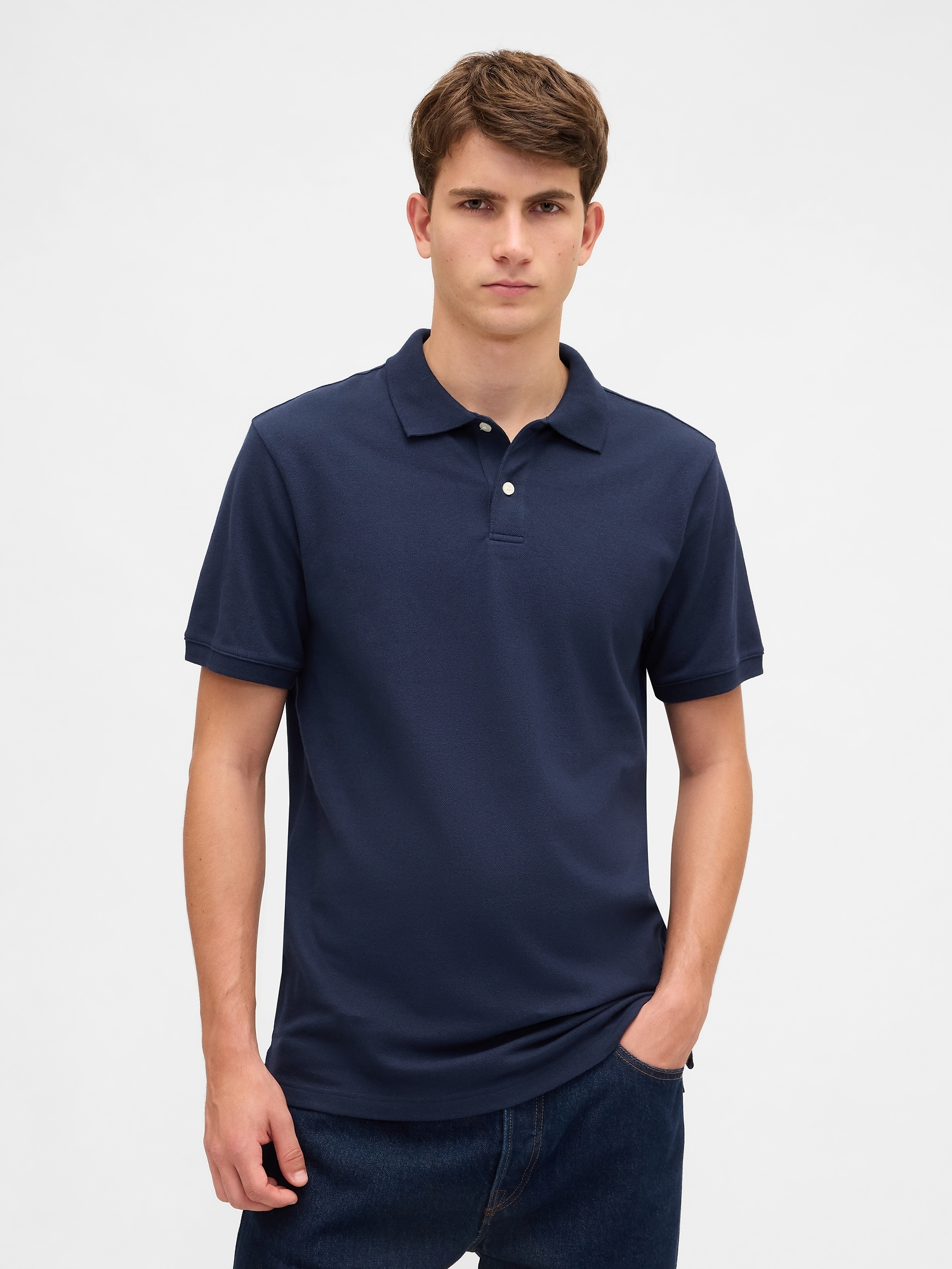 Pique Polo Shirt