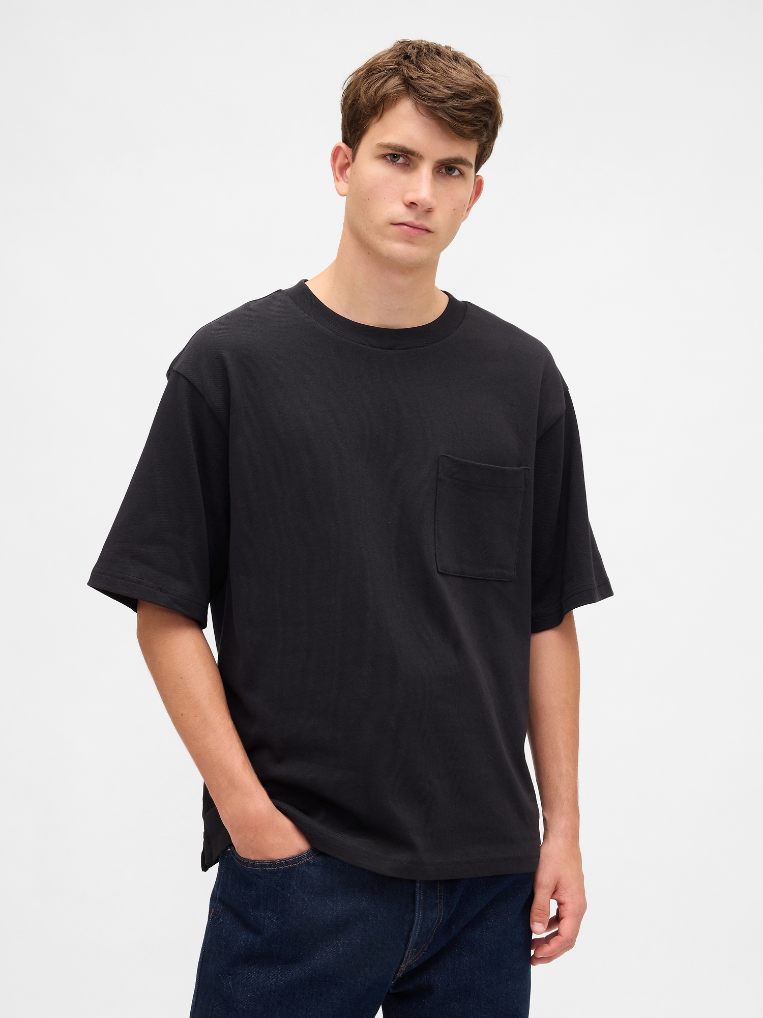 Adult Heavyweight Relaxed Pocket T-Shirt