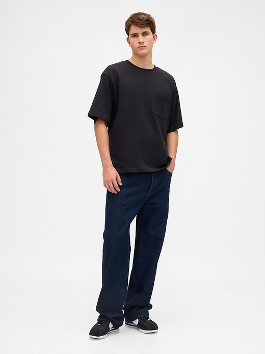 Image number 3 showing, Adult Heavyweight Relaxed Pocket T-Shirt