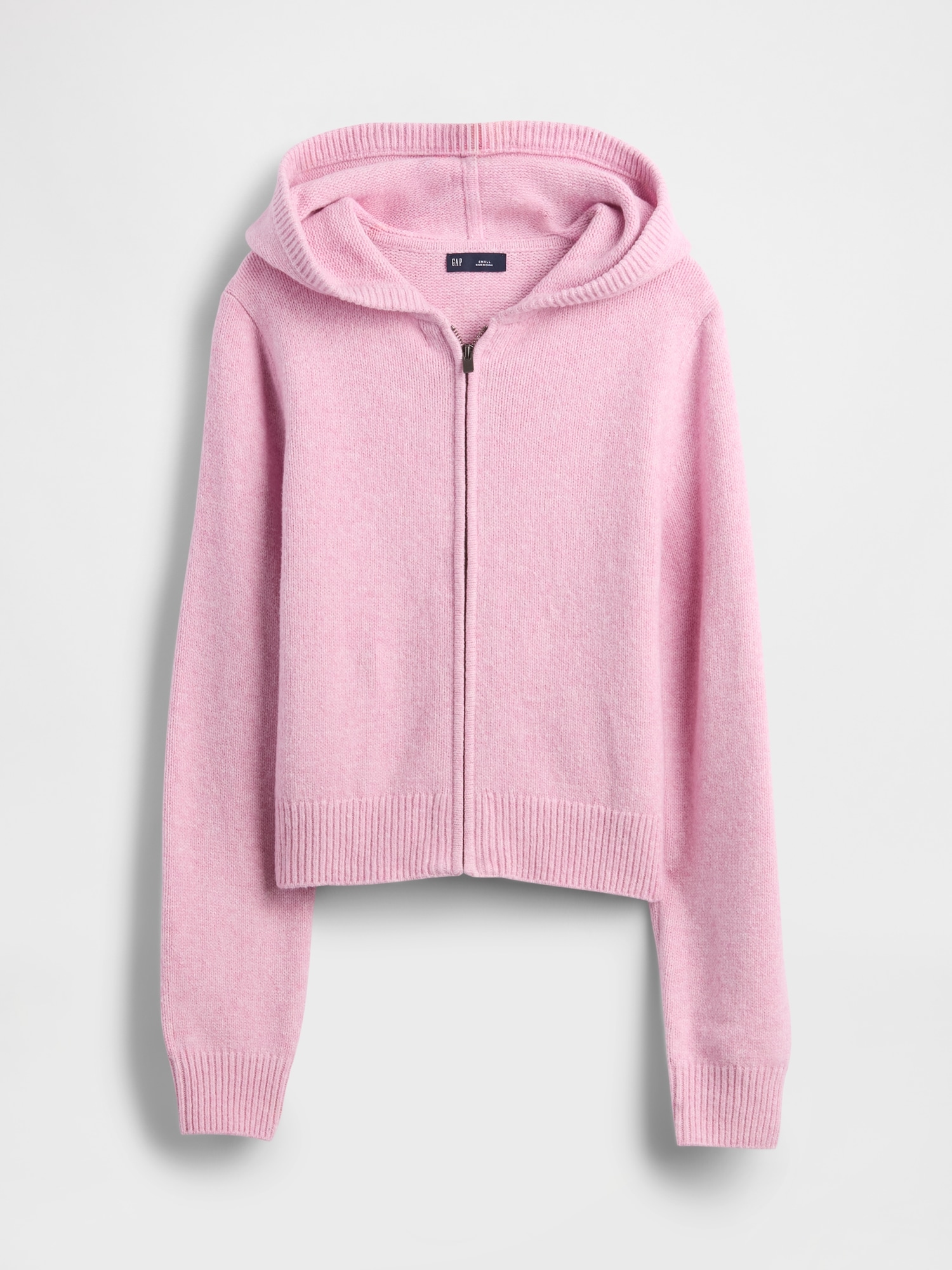 CashSoft Sweater Zip Hoodie - Sugar Pink