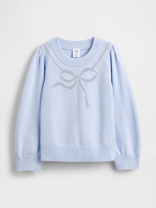 Image number 1 showing, Baby & Toddler Puff-Sleeve Sweater