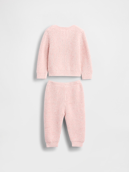 Image number 2 showing, Baby Marled Sweater Outfit Set
