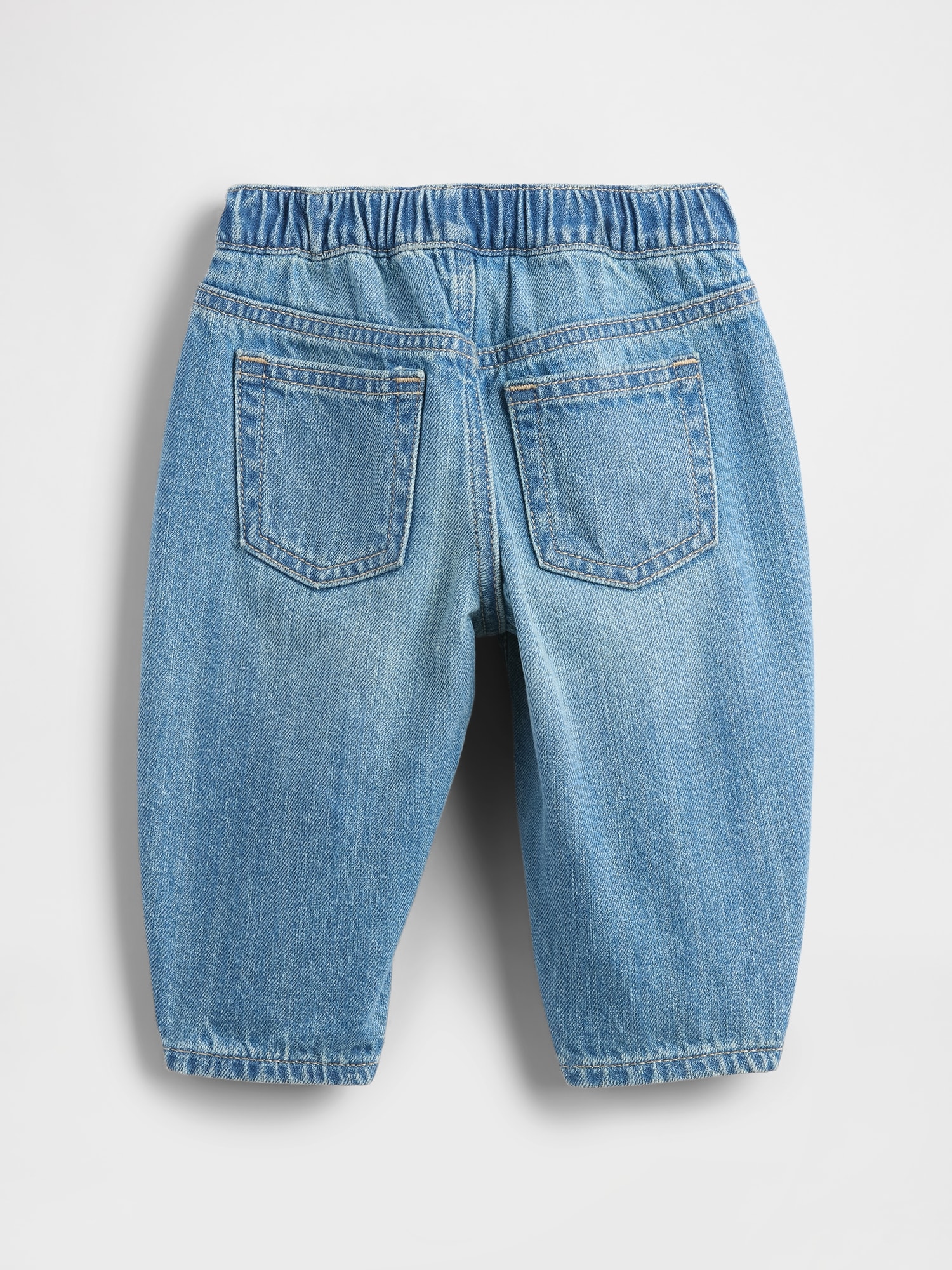 Jean coupe baril à taille extensible pour Bébé