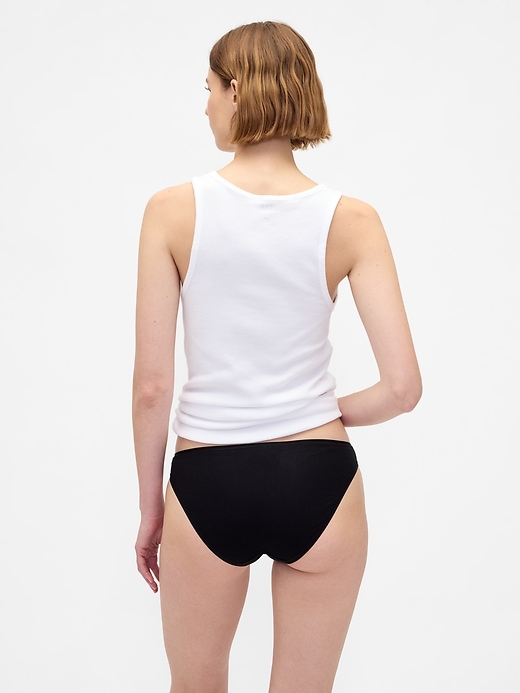 Image number 2 showing, Organic Stretch Cotton Bikini Brief (3-Pack)