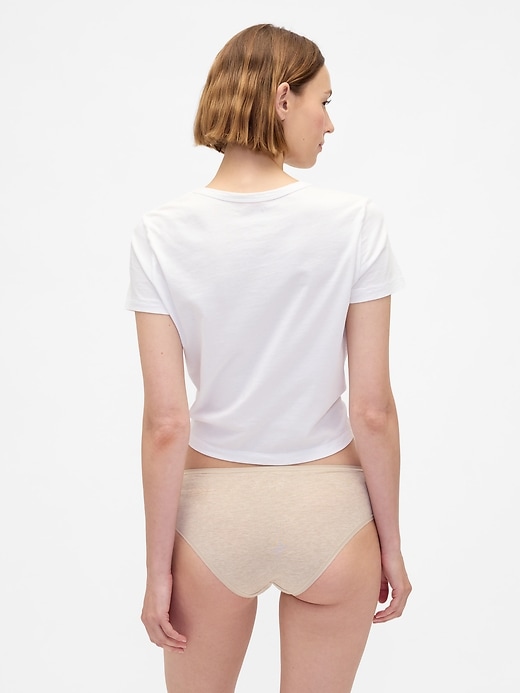 Image number 2 showing, Organic Stretch Cotton Hipster