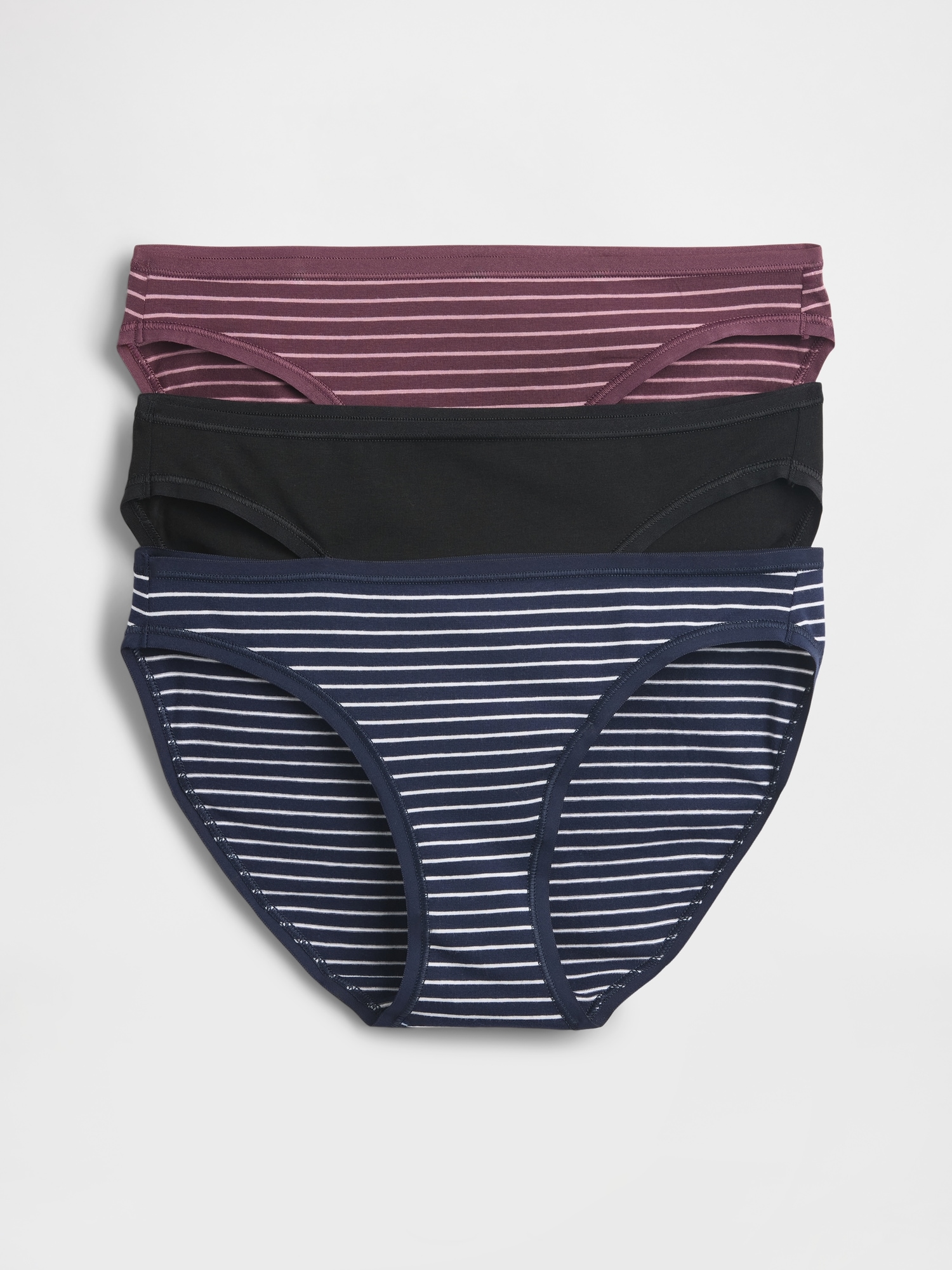 Organic Stretch Cotton Bikini Brief (3-Pack)