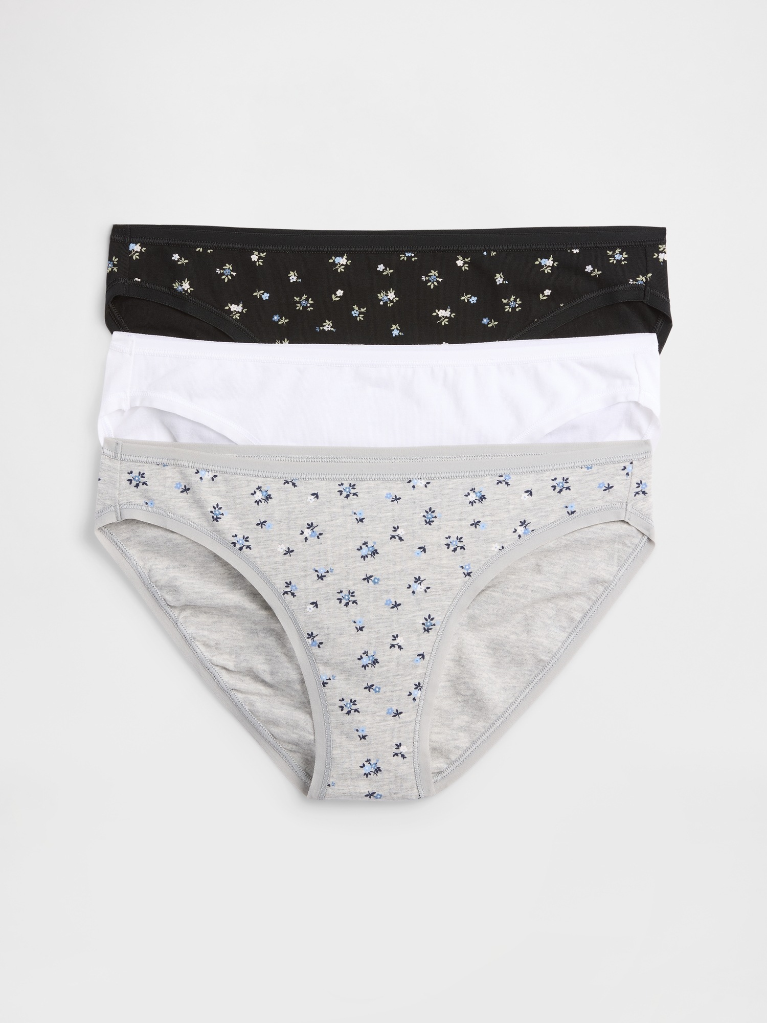 Organic Stretch Cotton Bikini Brief (3-Pack)