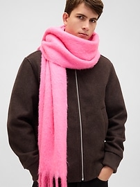 Image number 5 showing, Brushed Fringe Scarf