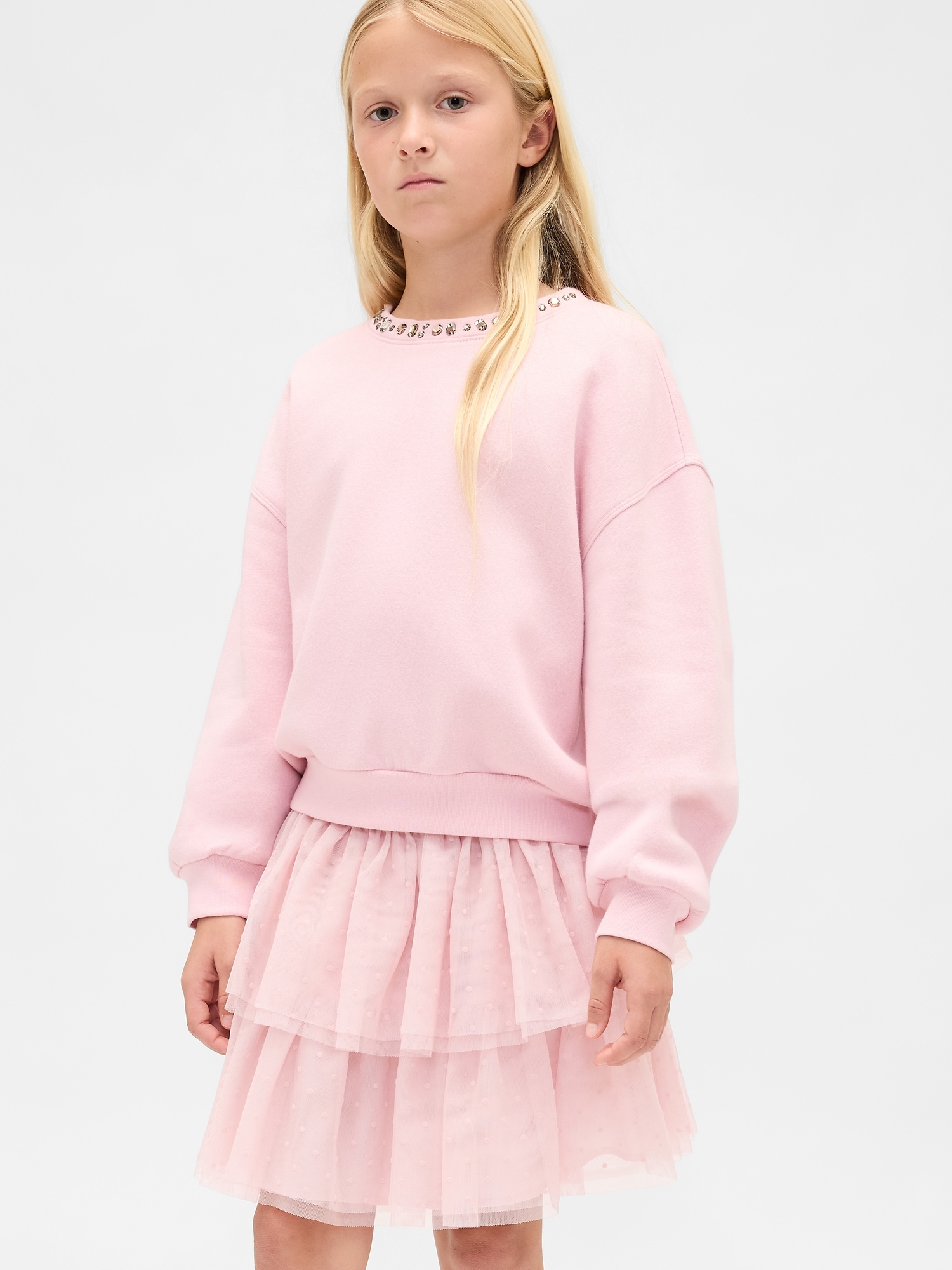 Kids Tiered Tulle Skirt