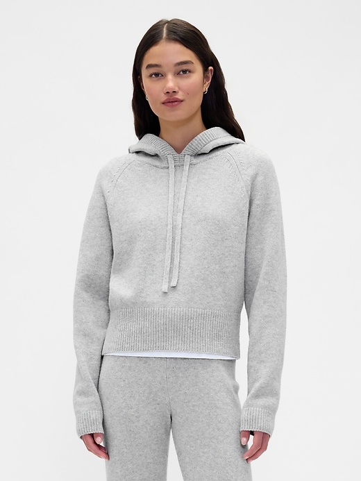 Image number 1 showing, CashSoft Sweater Hoodie