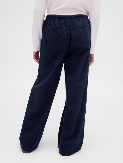 Image number 4 showing, Kids Uniform Easy Wide-Leg Pants