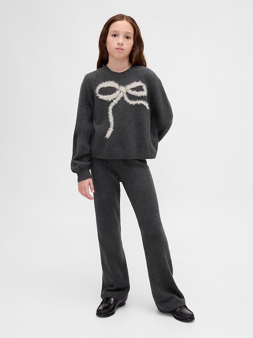 Image number 1 showing, Kids CashSoft Flare Sweater Pants