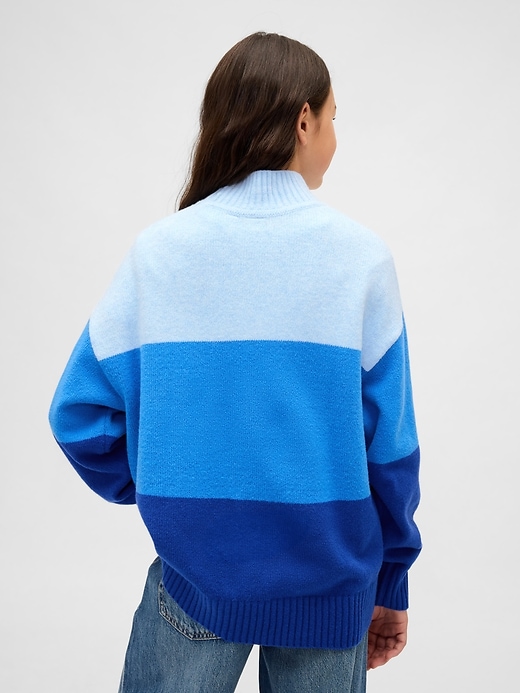 Image number 3 showing, Kids CashSoft Stripe Tunic Sweater