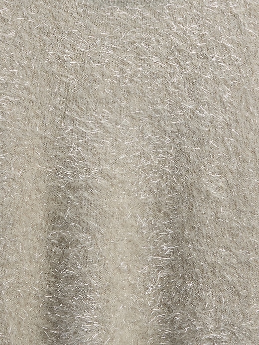 Image number 5 showing, Kids Metallic Eyelash Crewneck Sweater