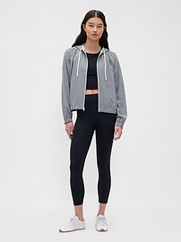 Image number 2 showing, GapFit Tech Gingham Zip Hoodie