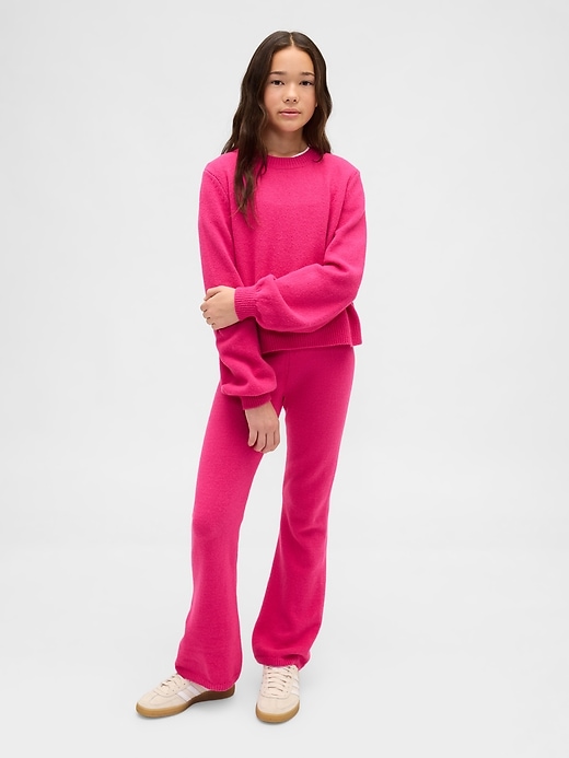 L'image numéro 4 présente Chandail ras du cou Effet cachemire pour Enfant