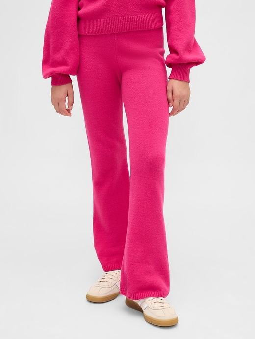 Image number 3 showing, Kids CashSoft Flare Sweater Pants