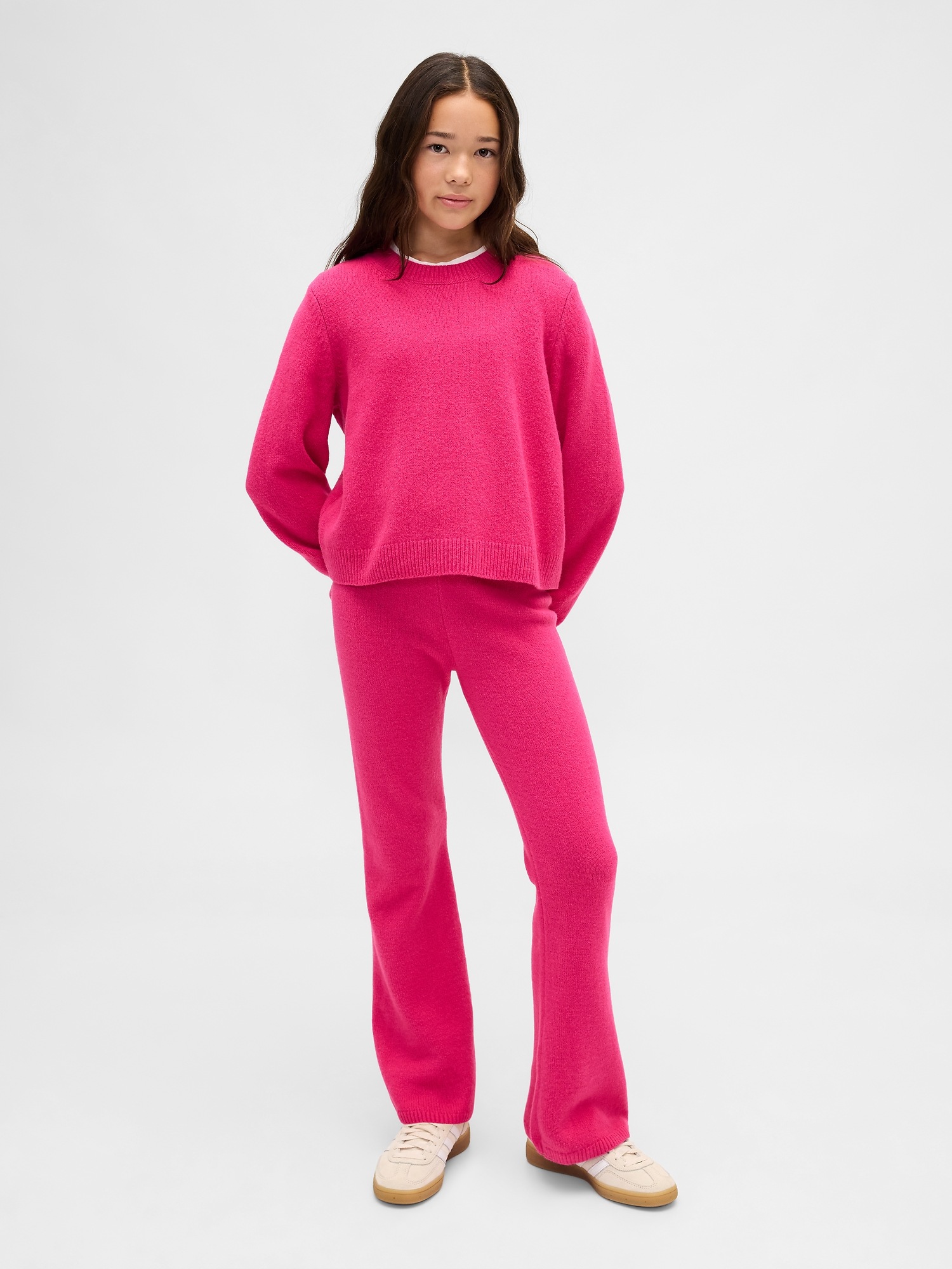 Kids CashSoft Flare Sweater Pants
