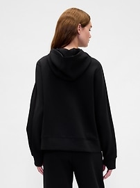 Image number 3 showing, GapFit Oversized Quarter-Zip Hoodie