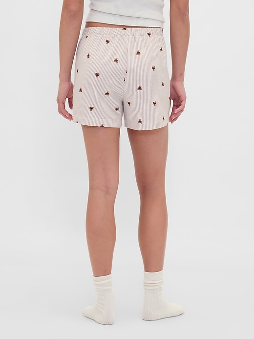 Image number 4 showing, Logo Flannel Boxer Shorts