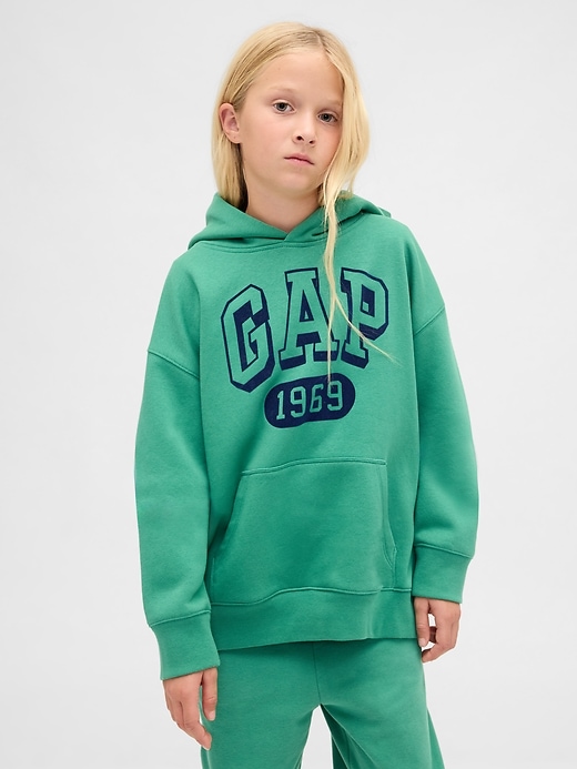 Image number 2 showing, Kids VintageSoft Logo Hoodie
