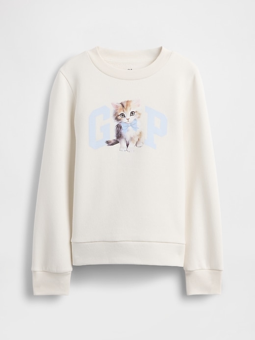 Image number 2 showing, Kids Graphic Logo Sweatshirt
