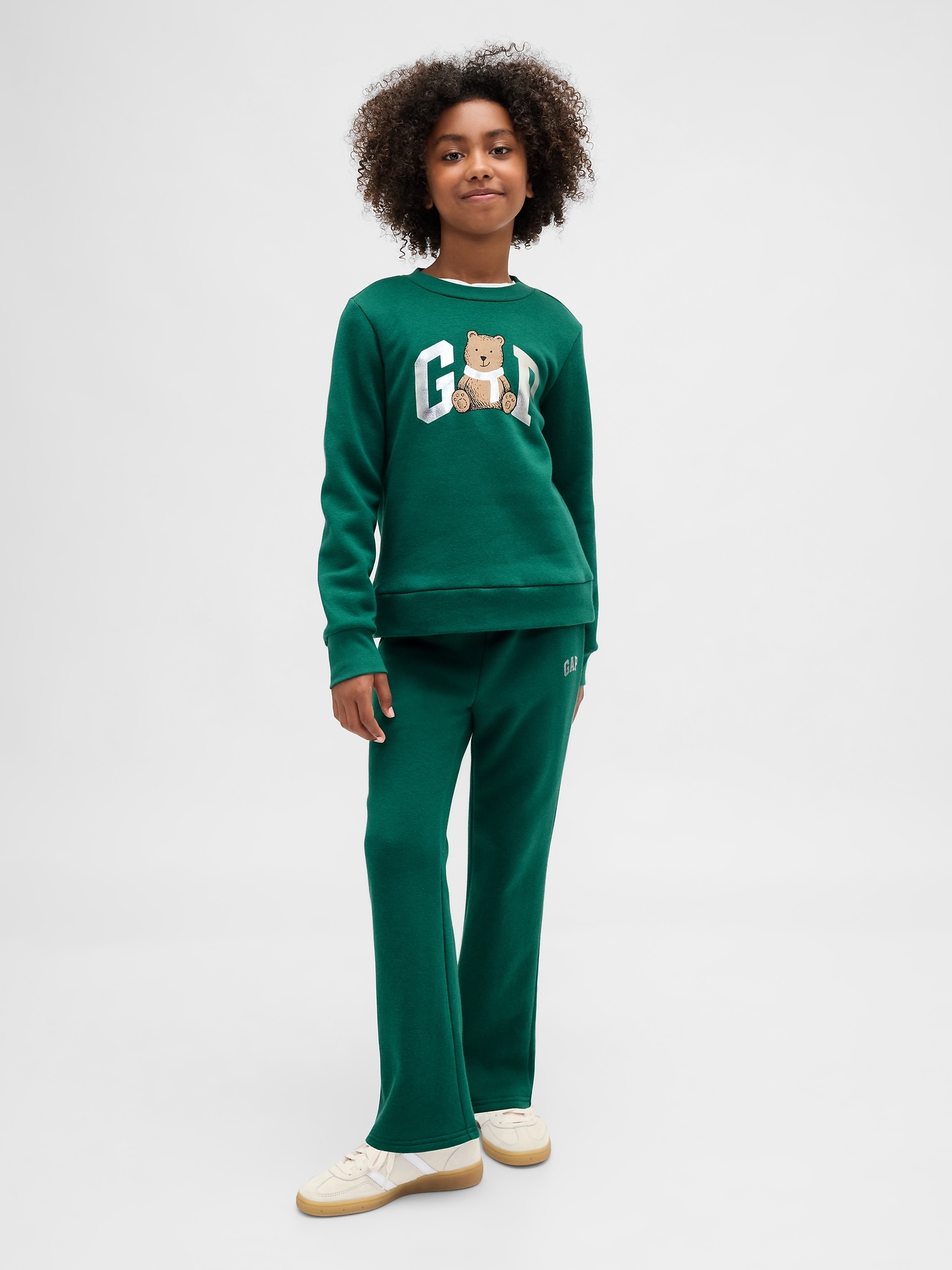 Kids Logo Sweatpants - Balsam Green
