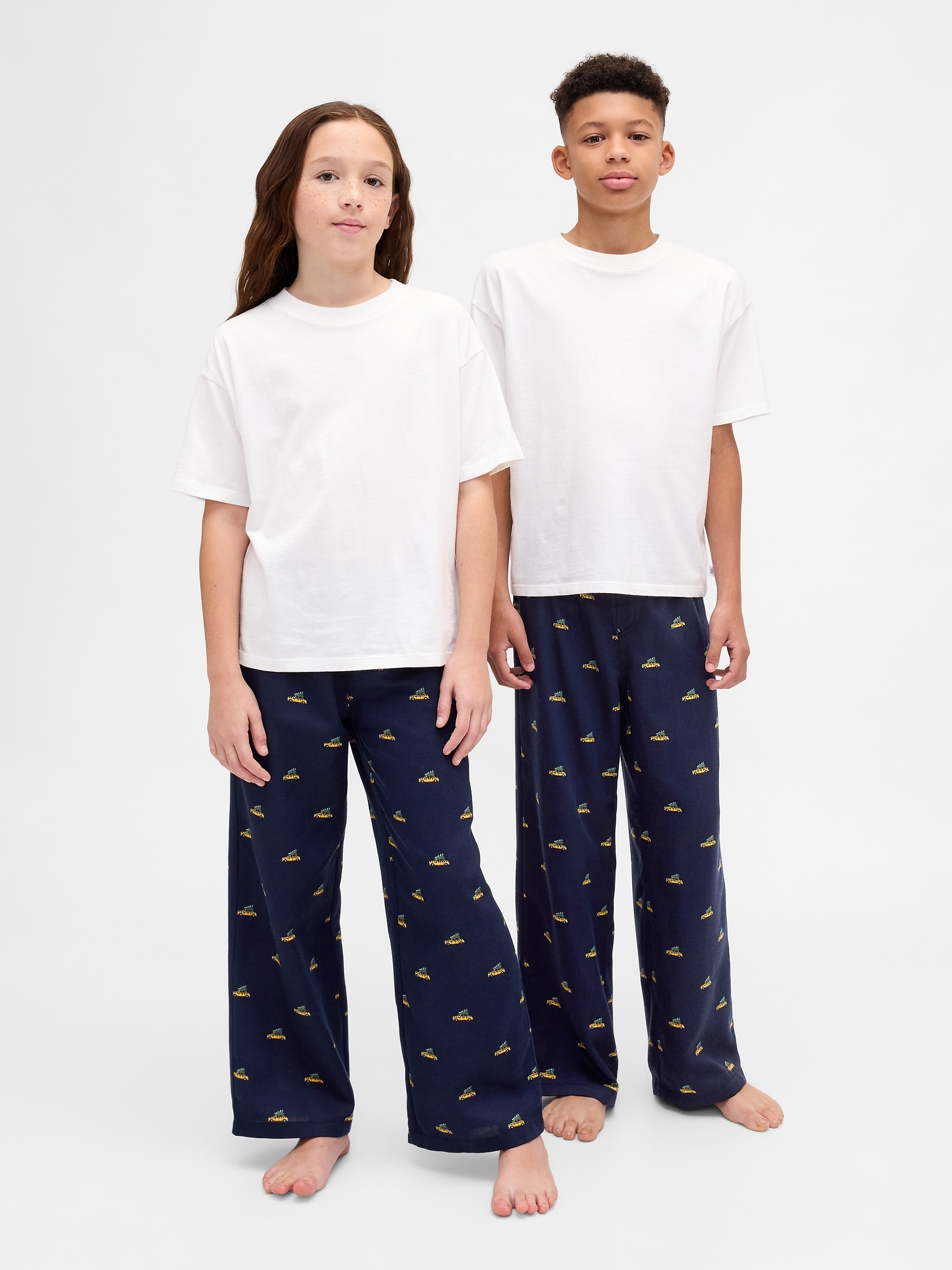 Kids Recycled Flannel PJ Pants