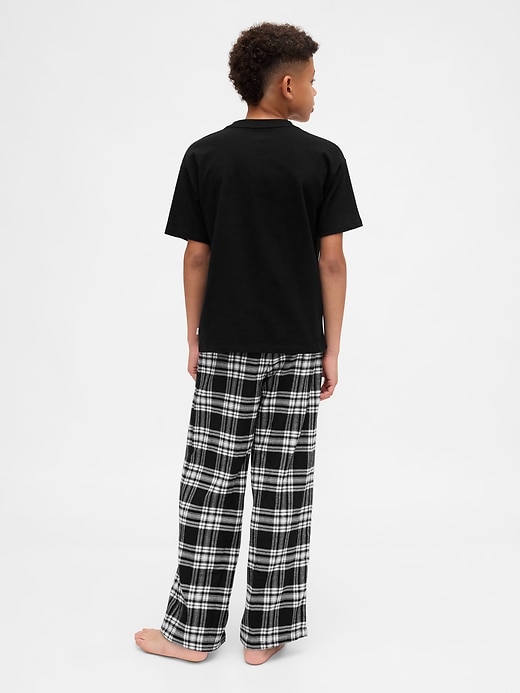 Image number 2 showing, Kids Recycled Flannel PJ Pants