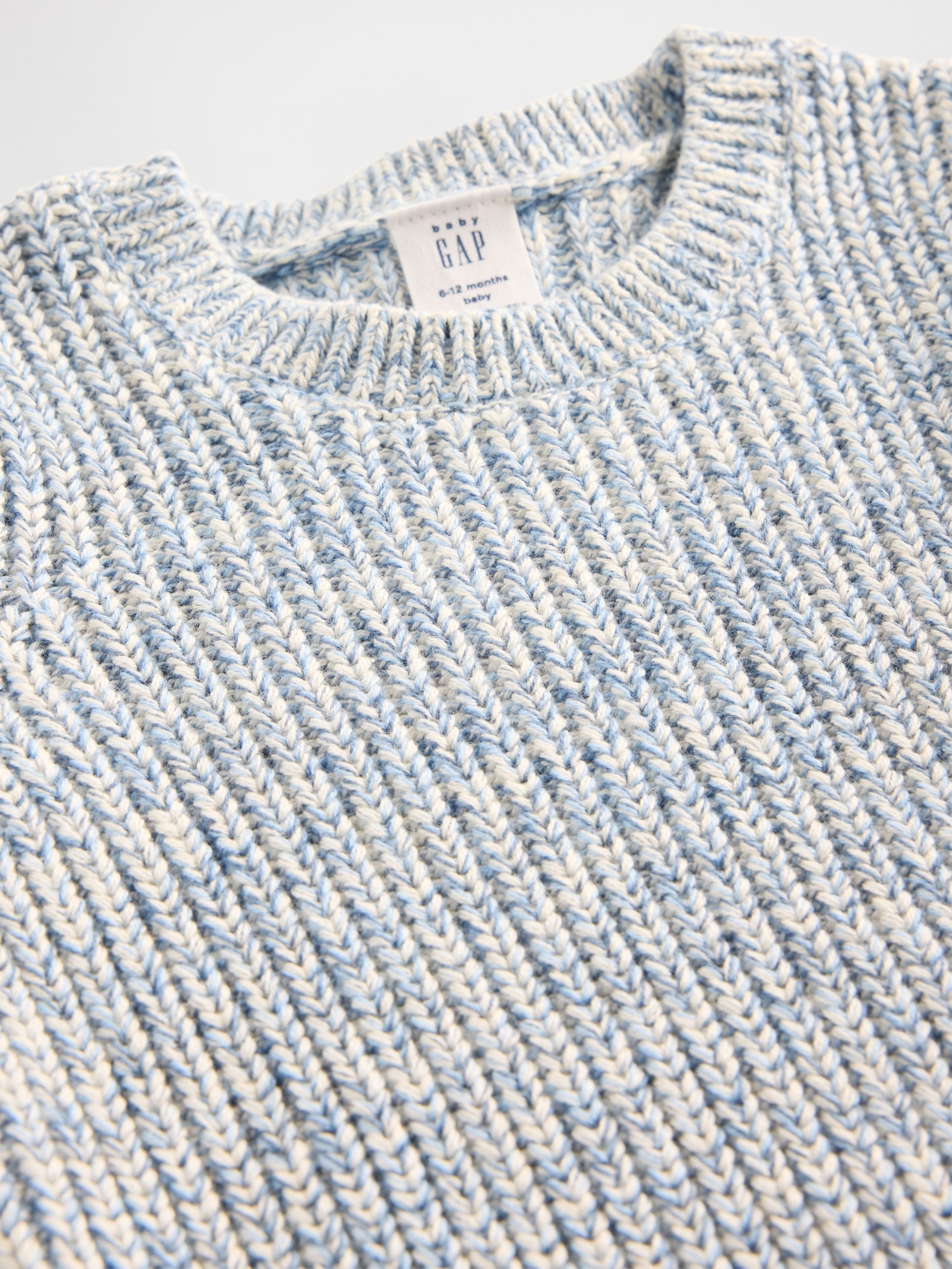 Baby Marled Sweater Outfit Set