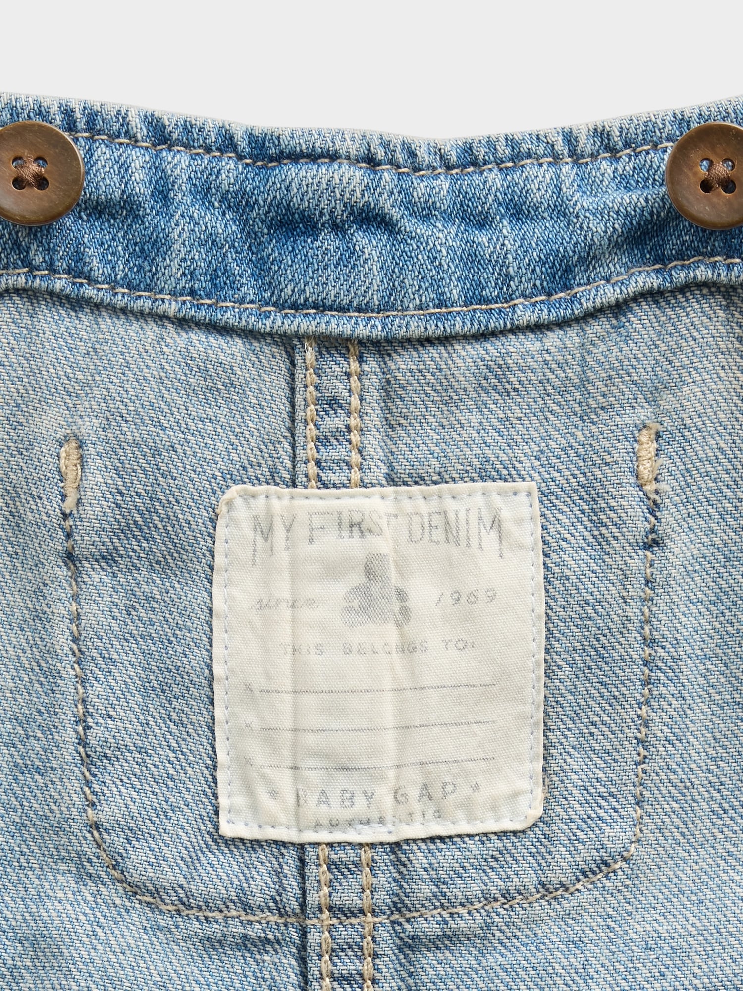 Salopette en denim pour Bébé