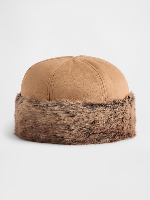 Image number 2 showing, Faux Fur Hat