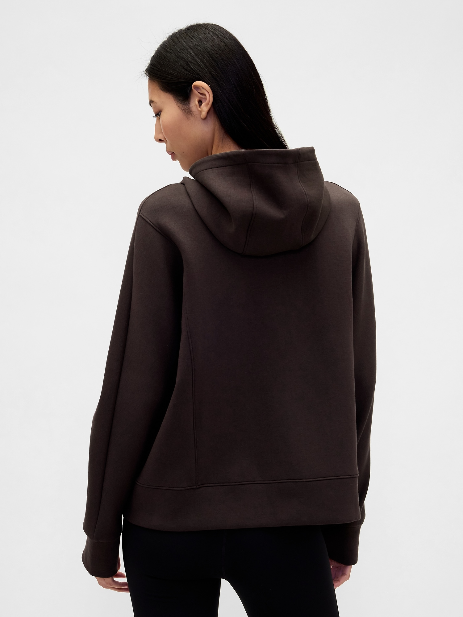 GapFit Oversized Quarter-Zip Hoodie | Gap