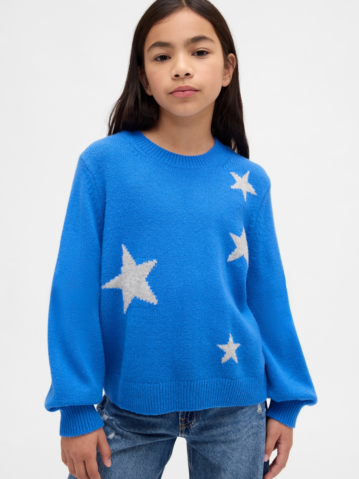 Kids CashSoft Crewneck Sweater