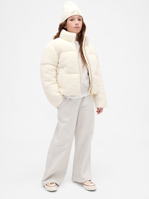 Image number 4 showing, Kids Sherpa Puffer Jacket