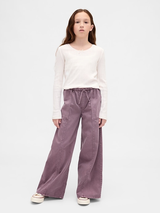 Image number 1 showing, Kids Twill Baggy Pants