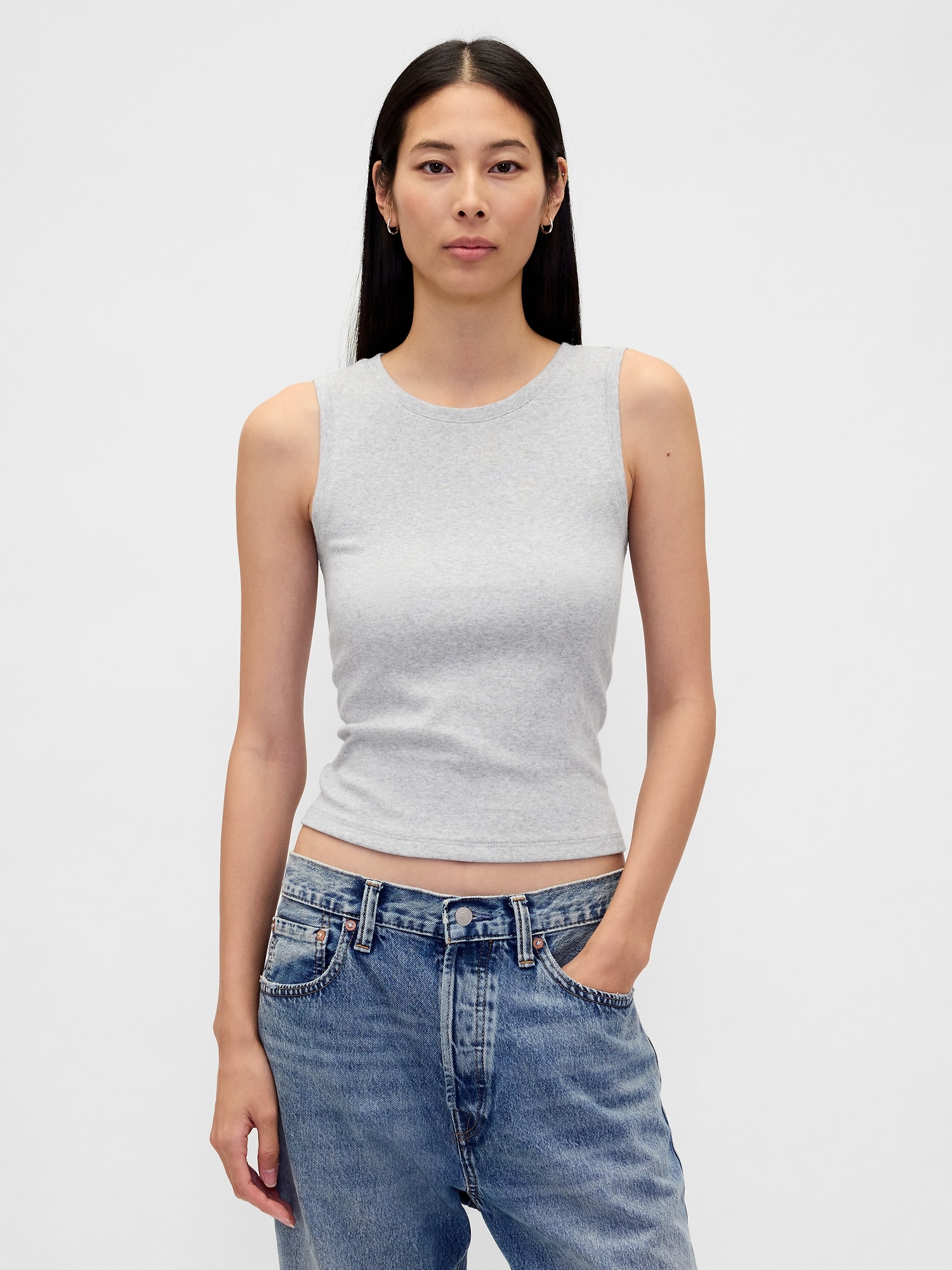 Modern Shell Tank Top